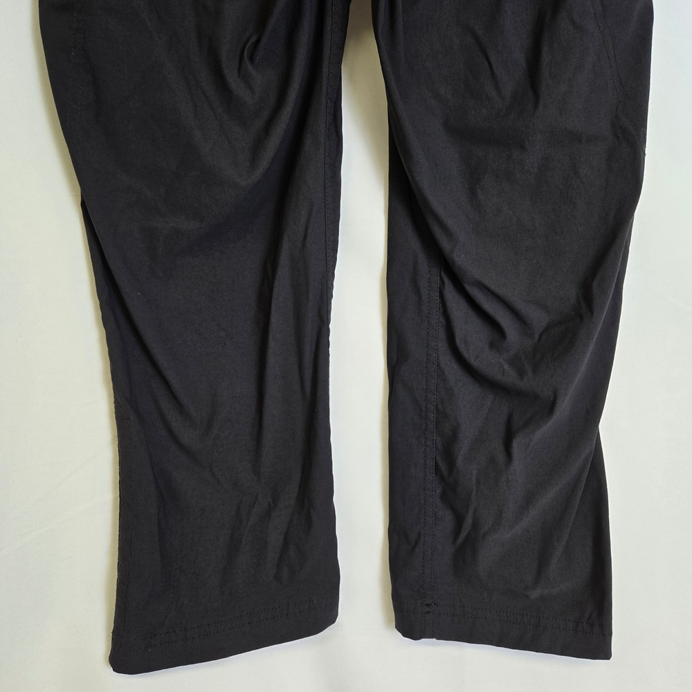 Eddie Bauer First Accent Guide Pro Capri Pants Gorpcore Hiking Black T8 Flaw - Picture 11 of 11